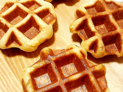 絶品ベルギーワッフル*